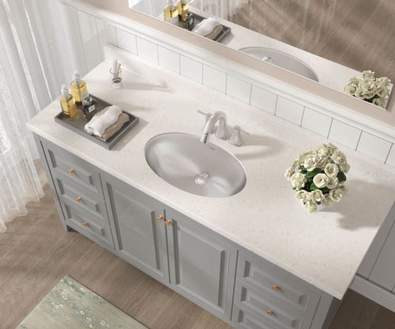 stainless steel bathroom sink console