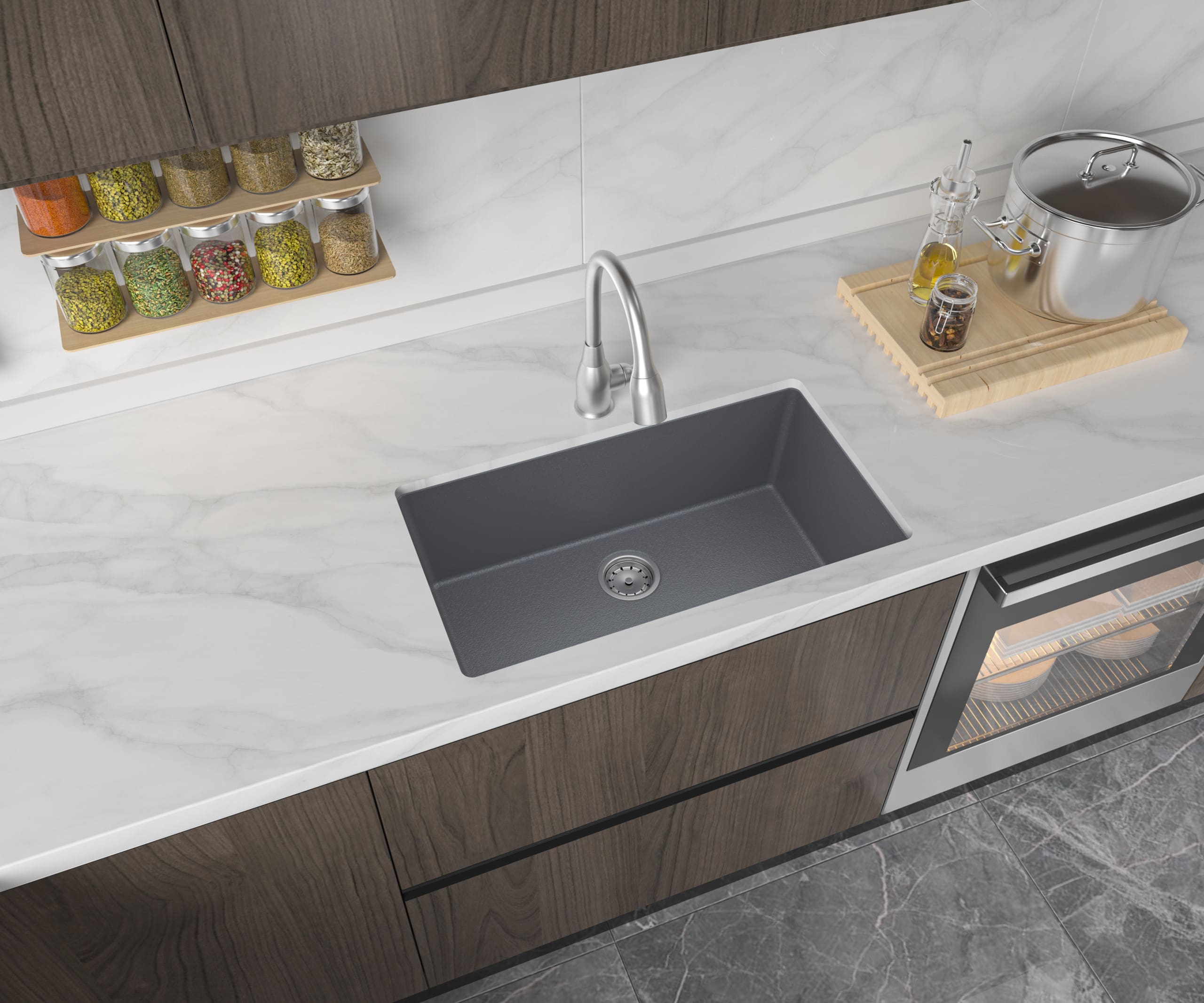 stainless steel or composite granite kitchen sink
